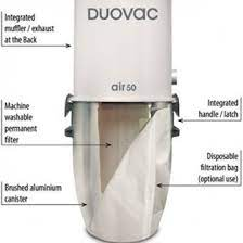 DuoVac Air 50 Central Vacuum parts