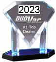 Top Honor Internet Approved dealer for Duovac - award winnner for exceptional service.
