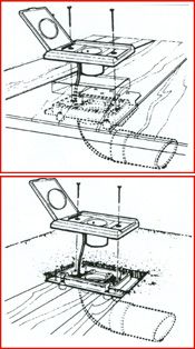 Floor mounted inlet valve diagram