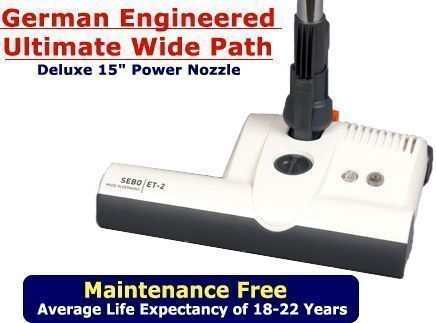 SEBO Pro ET-2 Electric Powerhead for Central Vacuums SEBO Pro ET-2 Electric Powerhead for Central Vacuums