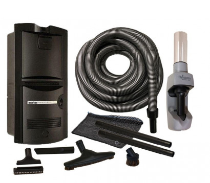 garage vacuum system retractable hose