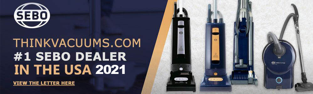 ThinkVacuums.com is the number 1 SEBO vacuum dealer in the USA for the year 2016!