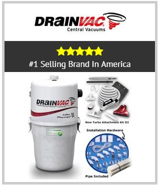 Drain Vac Top Selling Central Vacuums