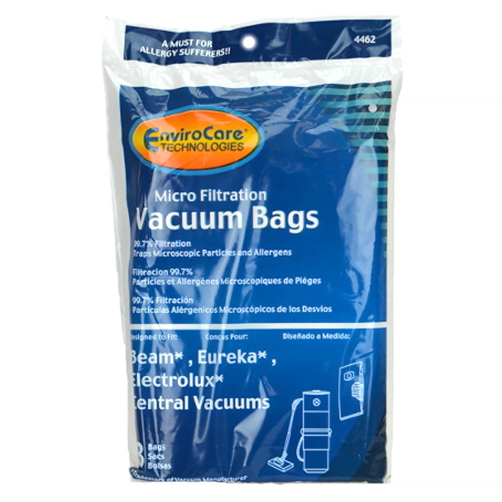 Eureka ZUUM Central Vacuum Micro Filtration Paper Bags 4462