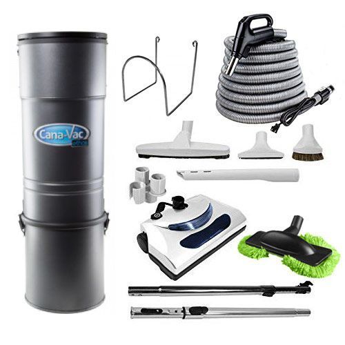 CanaVac Central Vacuum w/ LS Deluxe Electric Kit (ES625)