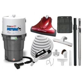 Drainvac Pet Vac Central Vacuum & TurboCat Pro Combo kit 