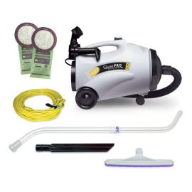 ProTeam QuietPro 107152 HEPA Canister w/ Xover Floor Tool Kit