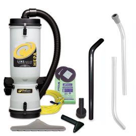 ProTeam LineVacer HEPA Backpack Vacuum w/ High Filtration Tool Kit 100277
