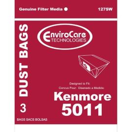 Kenmore Type P 5011 Replacement Bags 127SW