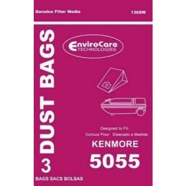 Kenmore Type C 5055 Low Quality Paper Bags 136SW/137
