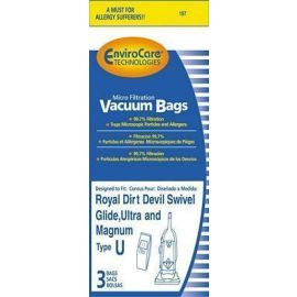 Royal / Dirt Devil Type U Micro Filtration Replacement Bags 157