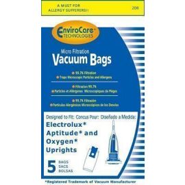 Electrolux / Eureka Type DX Replacement Micro-Lined Bags 208
