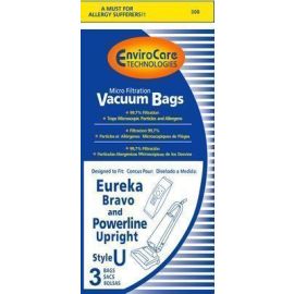 Eureka Type U Replacement Micro-Lined Bags 308