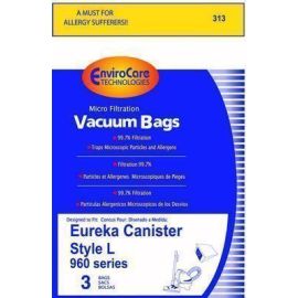 Eureka Type L Replacement Micro Lined Paper Bags 313