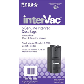 InterVac Garage Vac Bags And Filter #Y08-5