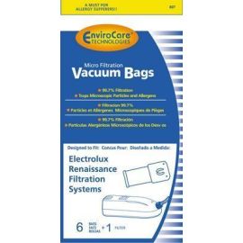 Electrolux R Micro 6 Allergy Filtration Bags And 1 Micro Filter 807