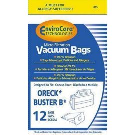 Oreck Buster B Replacement Micro Filtration Bags 815
