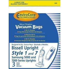 Bissell Style 1 & Style 7 Replacement Bags 840