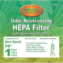 Dirt Devil F8 Replacement HEPA Filter 981