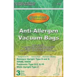 Kenmore Type U/L/O 50688/50690 HEPA Type Cloth Bags A159