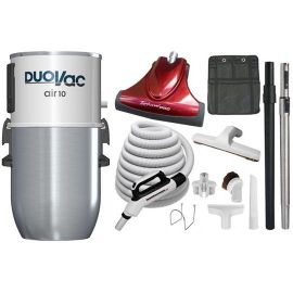 DuoVac Air 10 Central Vacuum & TurboCat Pro Combo Kit 
