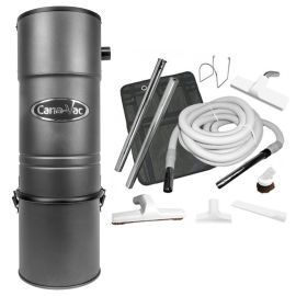 Cana-Vac CV787 Central Vacuum and Bare Floor Combo Kit 
