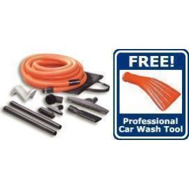 Ultra Deluxe Central Vacuum Car & Garage 50-Foot Kit