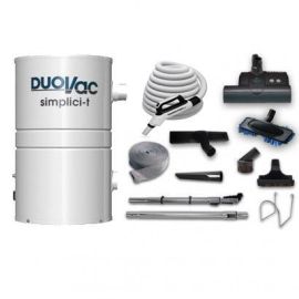 DuoVac Simplici-T Central Vacuum & ET-1 Combo Kit