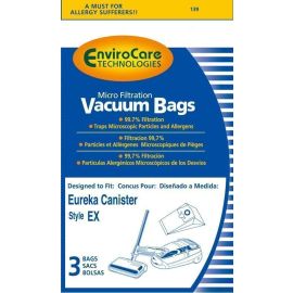 Eureka Type EX Replacement Micro-Lined Bags 139