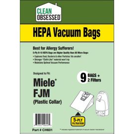 Miele FJM H-10 HEPA Replacement Bags 