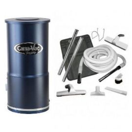 Cana-Vac LS-490 Central Vacuum and Bare Floor Combo Kit 