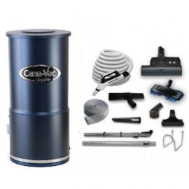 Cana-Vac LS-490 Central Vacuum and ET-1 Combo Kit 