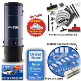 PowerStar Estate All In One Central Vacuum Package
