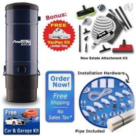 PowerStar Ultimate All In One Central Vacuum Package