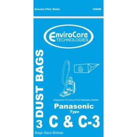 Panasonic Type C/C-3 Replacement Standard Bags 108SW