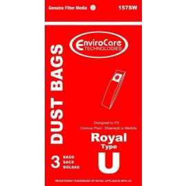 Royal/Dirt Devil Type U Replacement Bags 157SW