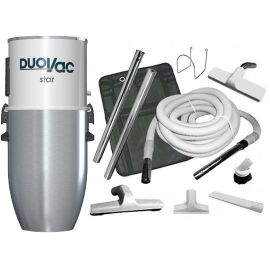 DuoVac Star Central Vacuum And Bare Floor Combo