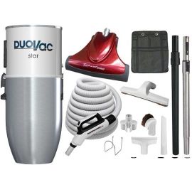 DuoVac Star Central Vacuum & TurboCat Pro Combo Kit 