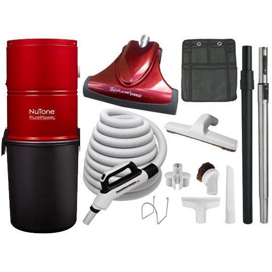 NuTone PP5501 Central Vacuum + TurboCat Pro Combo Kit