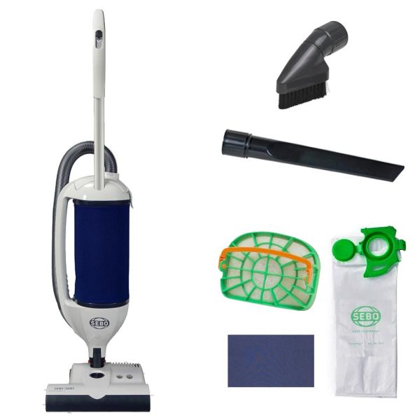 SEBO Dart (9855AM) Upright Vacuum Cleaner Free Shipping