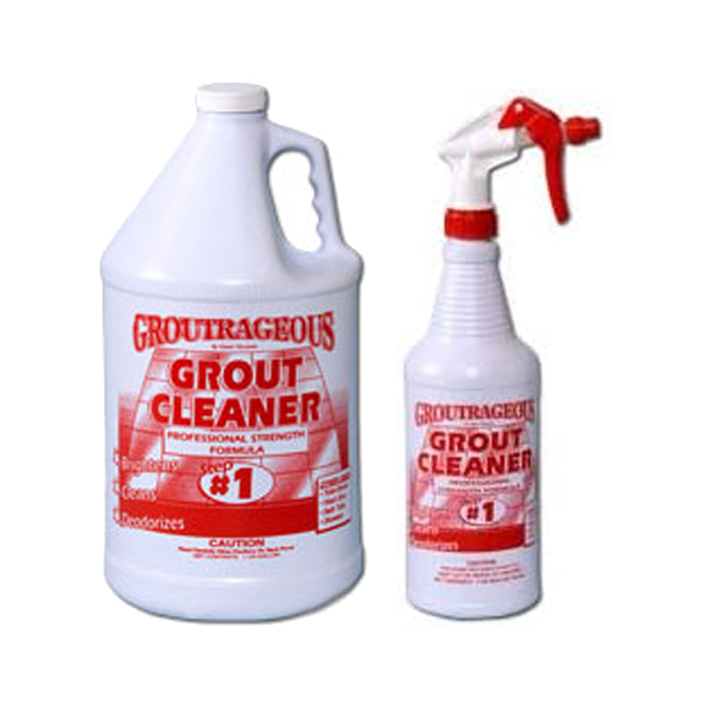Groutrageous Professional Grout Cleaner STEP 1