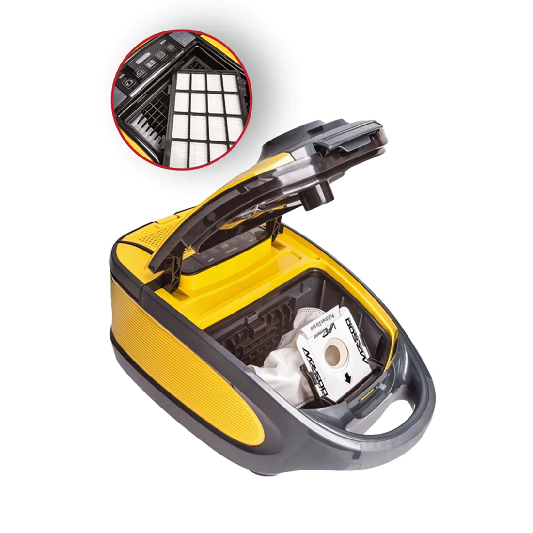 Vapamore MR-500 Vento Canister Vacuum Cleaner 