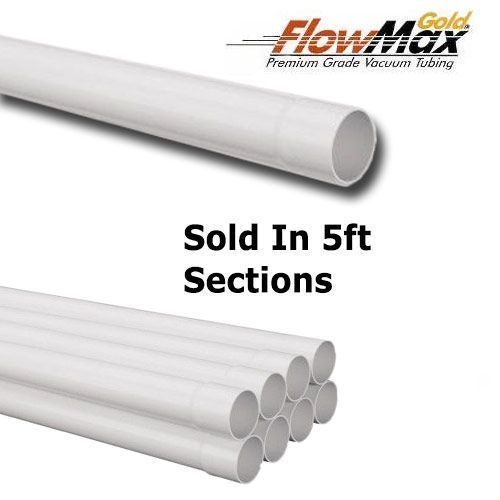 Schedule 20 Central Vacuum PVC Pipe Professional Flomax Gold