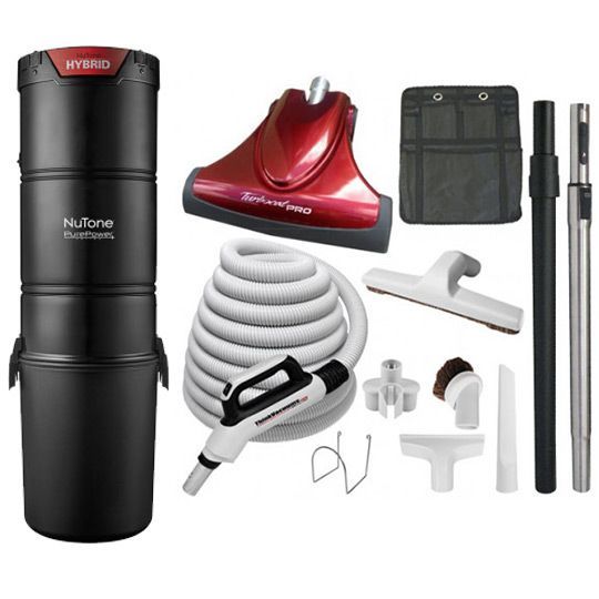 NuTone PP7001 Central Vacuum and TurboCat Pro Combo Kit