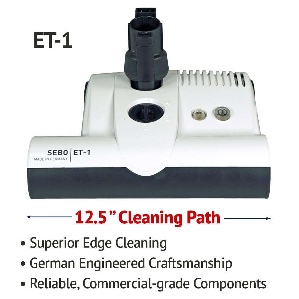 SEBO Airbelt E3 White SEBO Premium Canister Vacuum