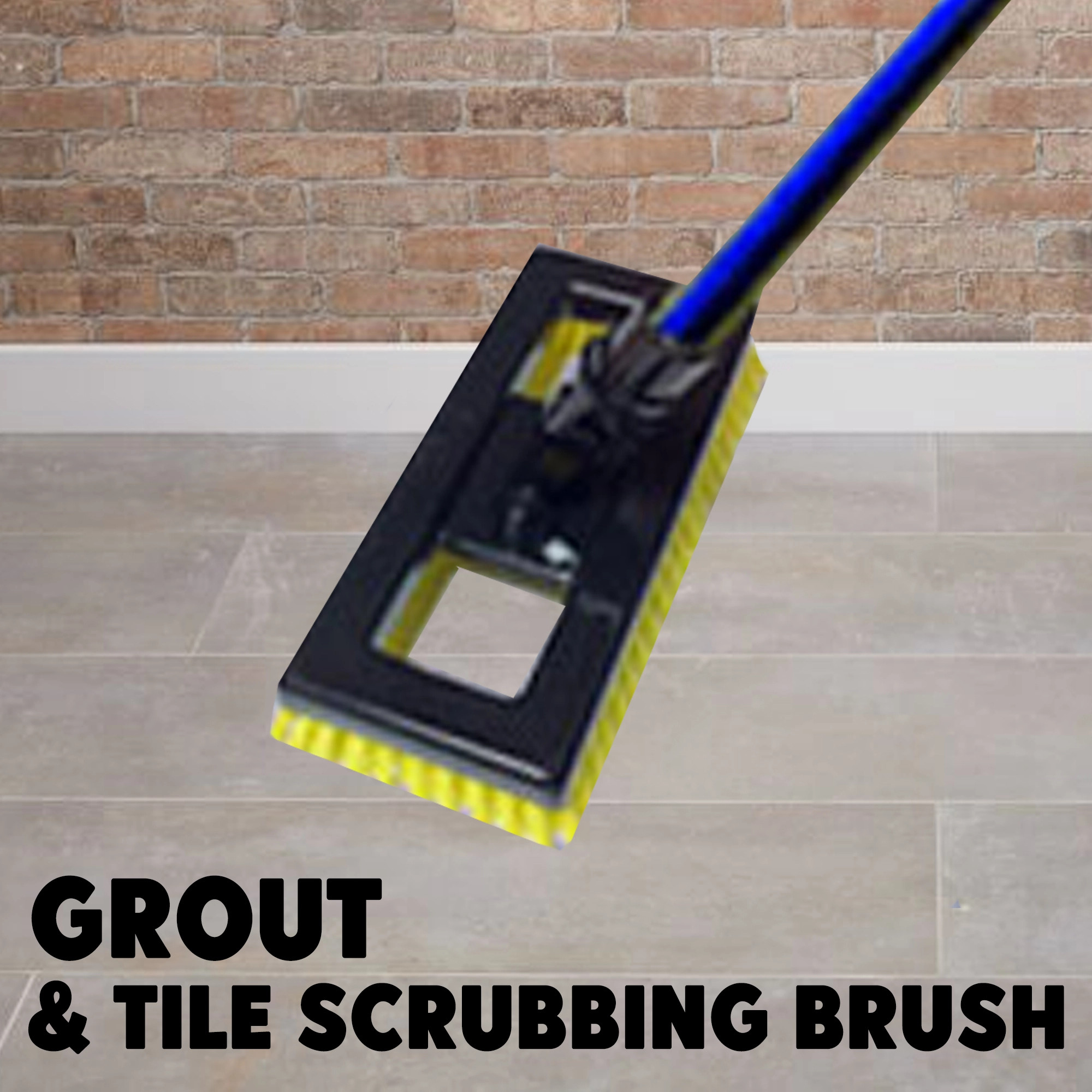 Groutrageous Tile and Grout Scrubbing Brush