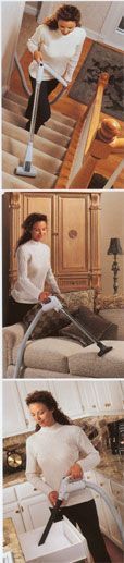 Central Vacuums clean your home, stairs, couches, kitchen, etc.