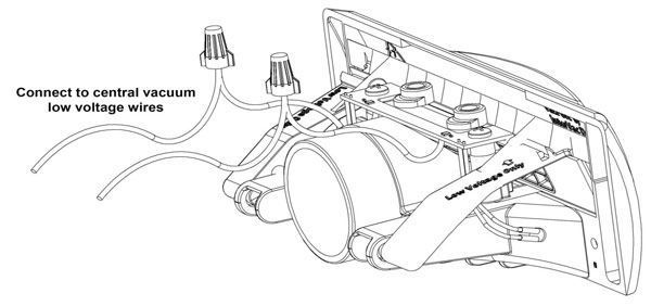 Central Vacuum VacPort Installation Diagram 3 of 5