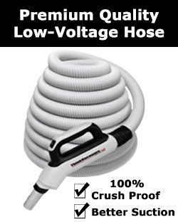 Premium Low-Voltage Central Vacuum Hose
